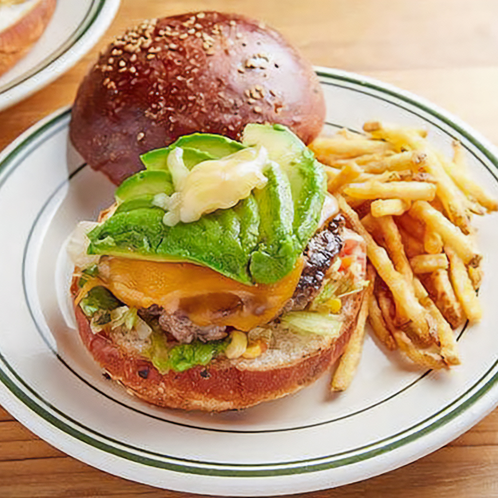 アボカドチーズバーガー