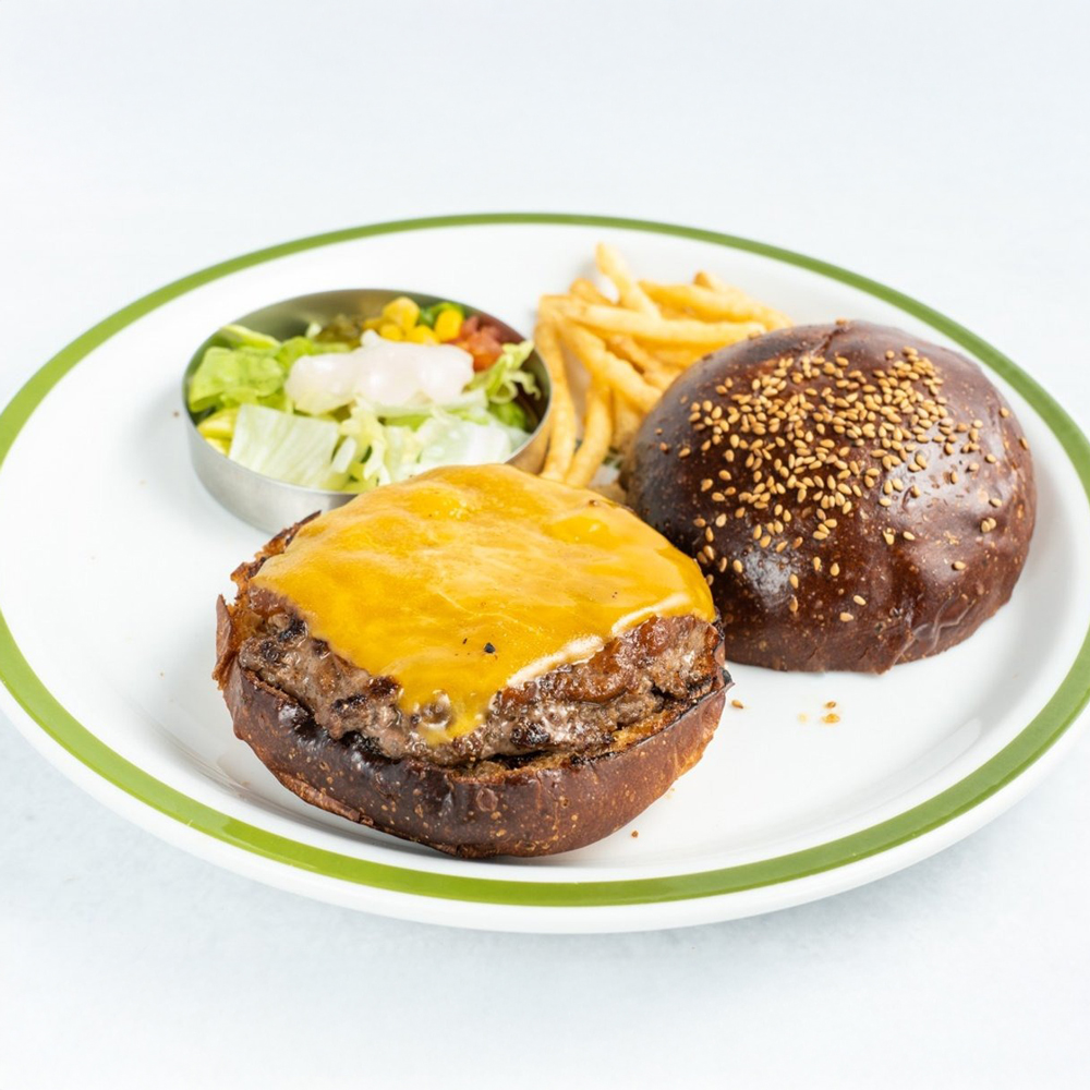 チェダーチーズバーガー